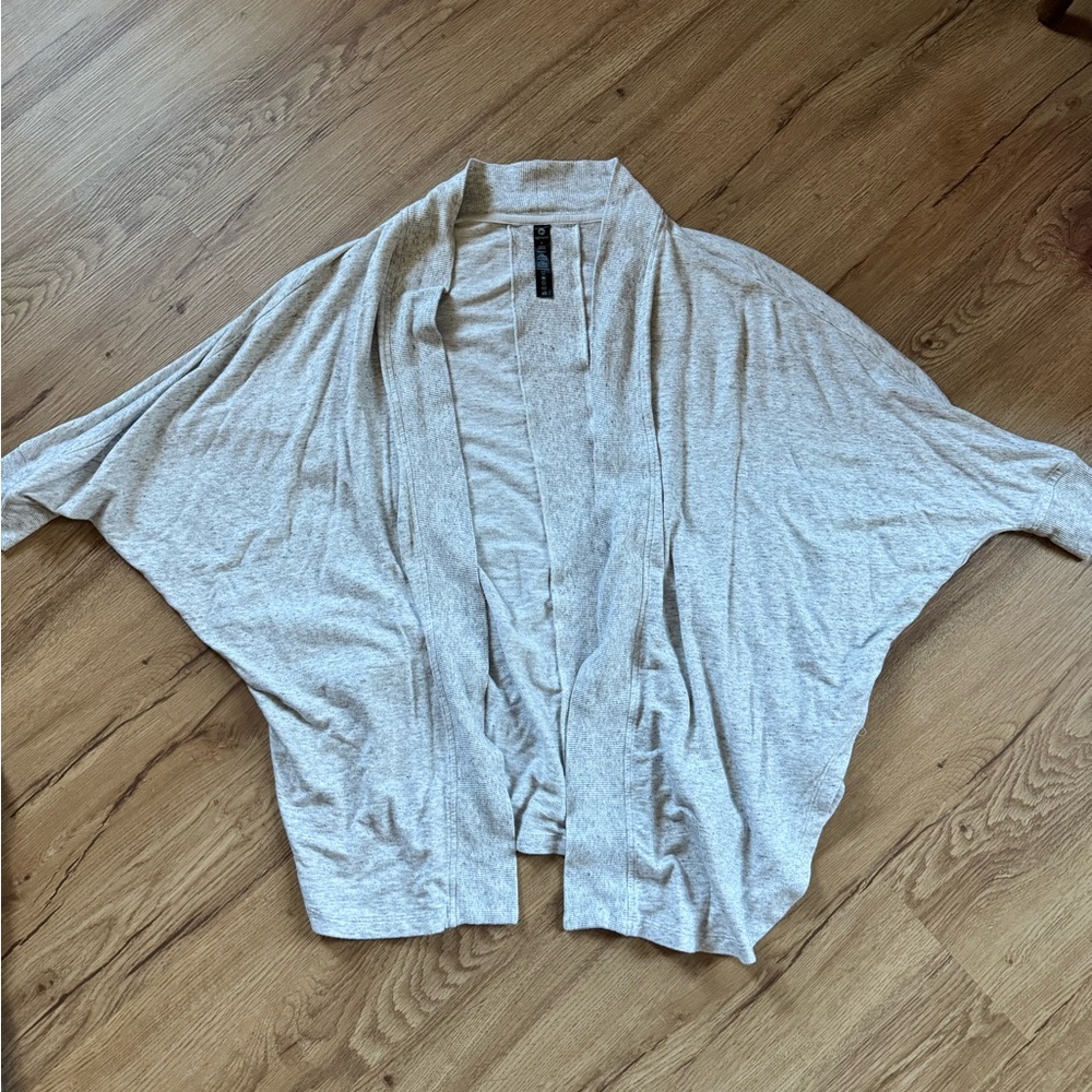 90 Degree cocoon dolman cardigan
